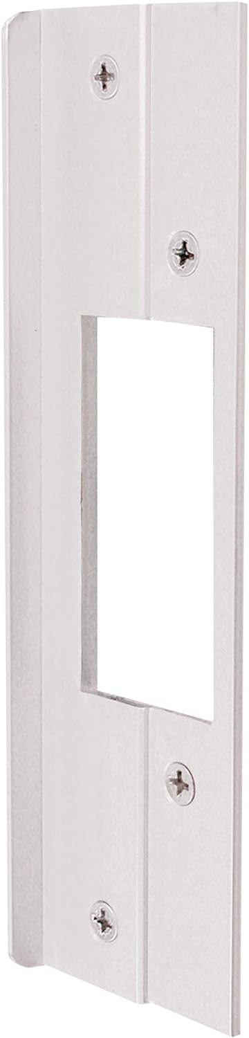 Prime-Line 8.438 in. H X 6 in. L Silver Extruded Aluminum Door Lock Guards