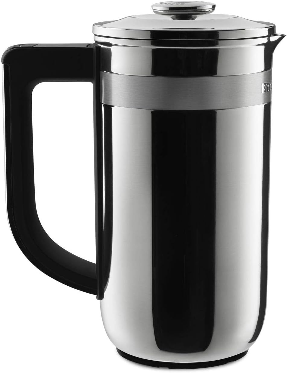 KitchenAid Precision Press Coffee Maker, Stainless Steel, KCM0512