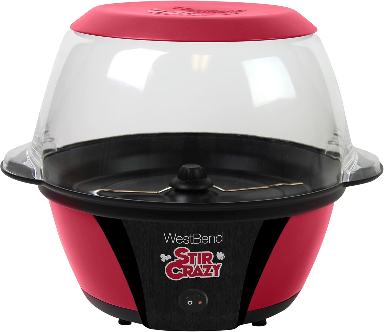West Bend 82505 Stir Crazy Popcorn Popper 6-Quart