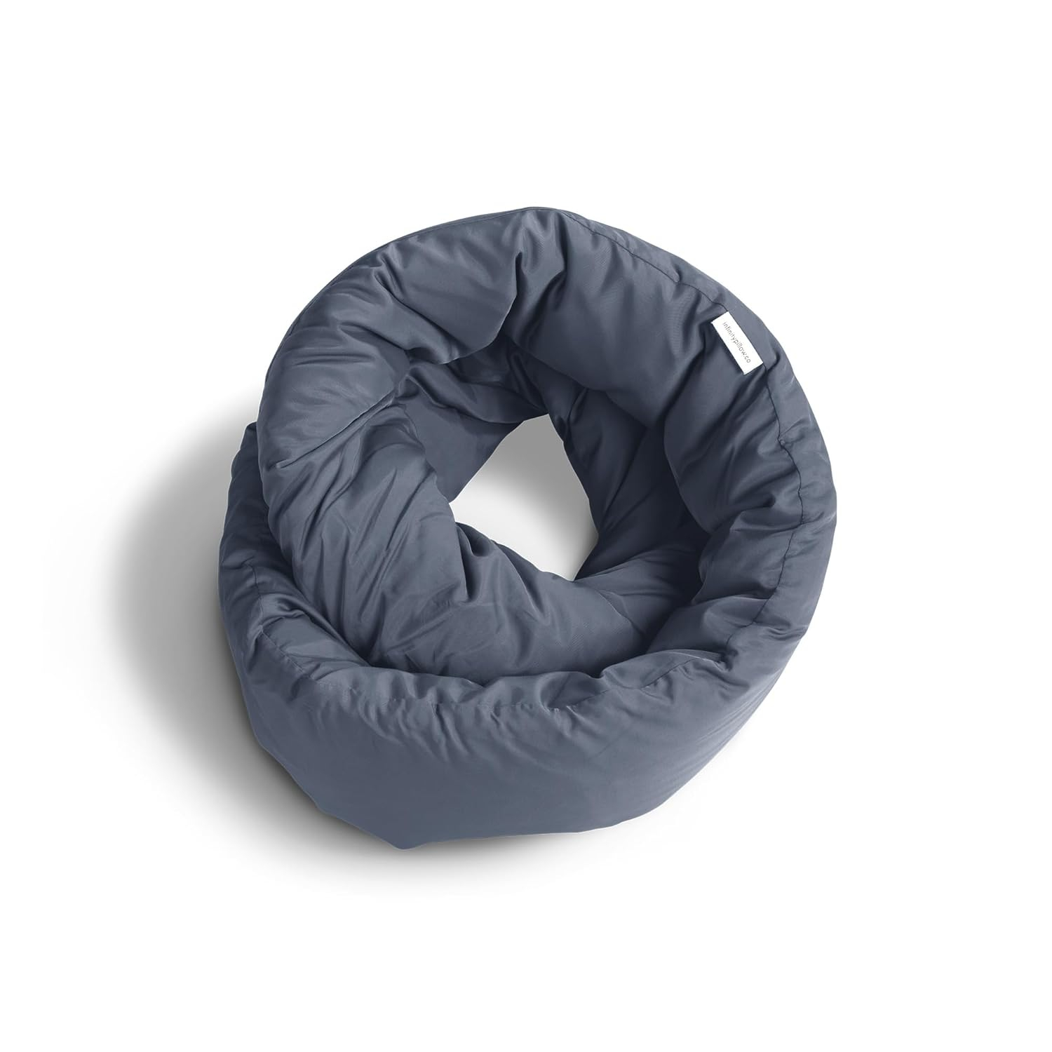 Infinity Travel - Infinity Pillow - Midnight Grey