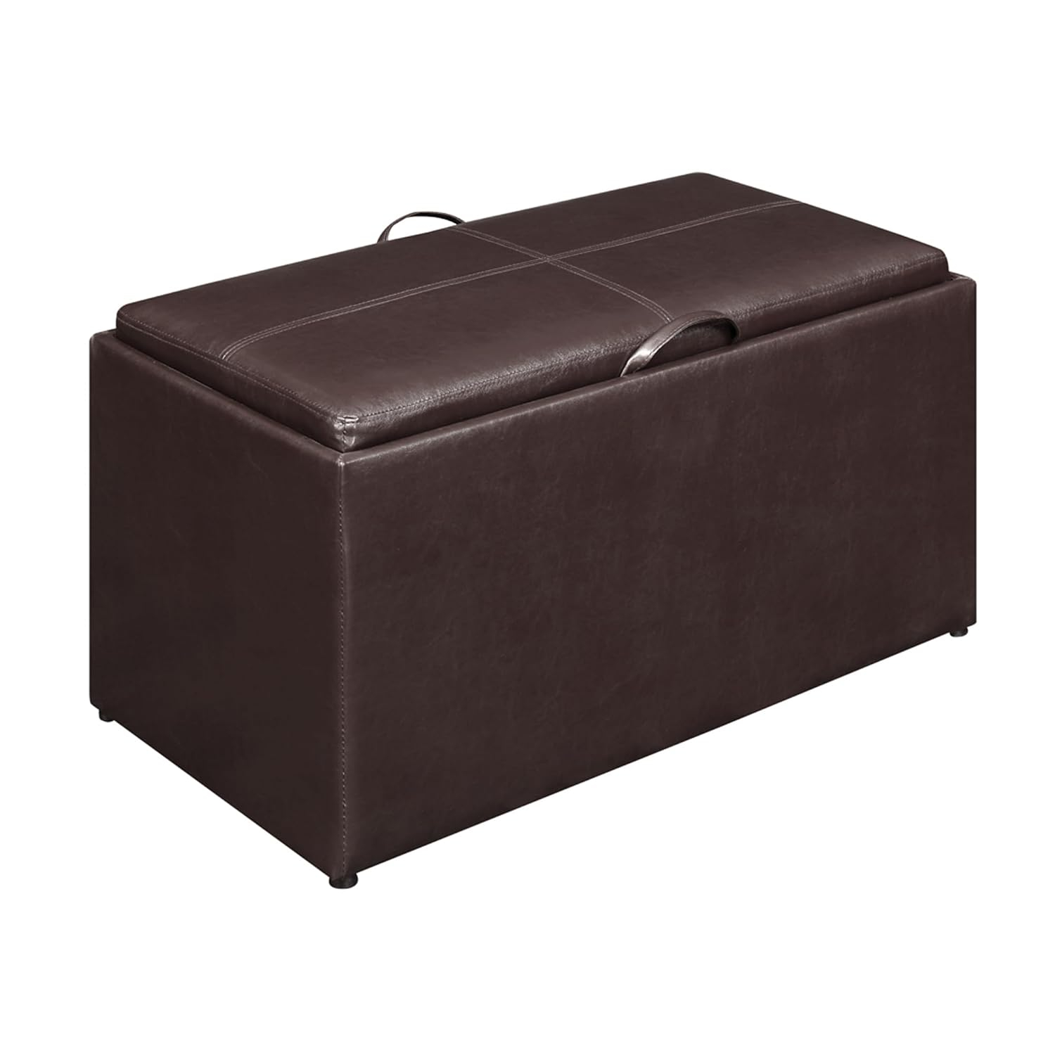 Convenience Concepts Sheridan 3 Piece Living Room Set with Storage, Espresso