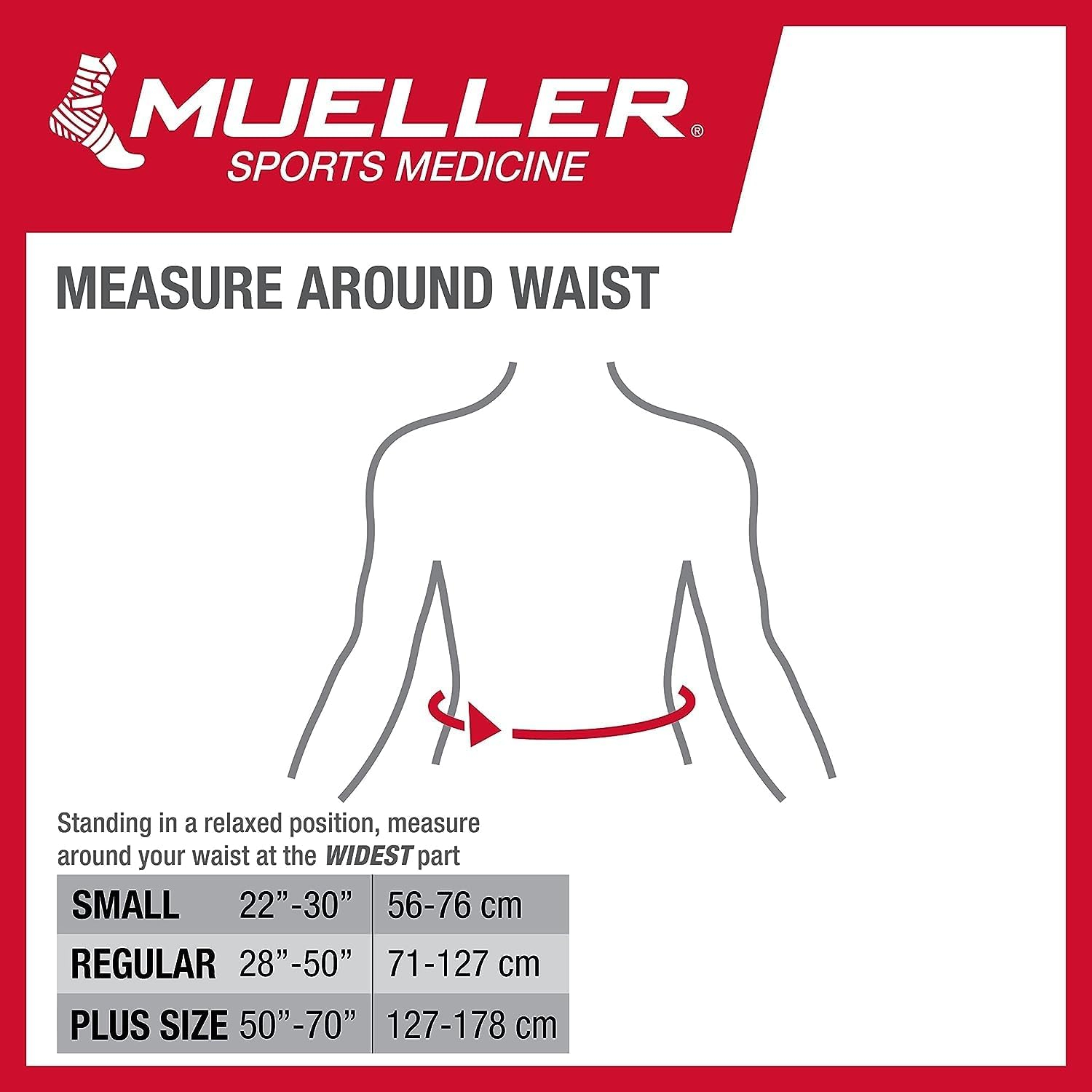 MUELLER Sports Medicine Adjustable Lumbar Back Brace with Removable Pad, Back Pain Relief Support for Men and Women, Ideal for Upper and Lower Back Pain, Sciatica, Scoliosis, Black