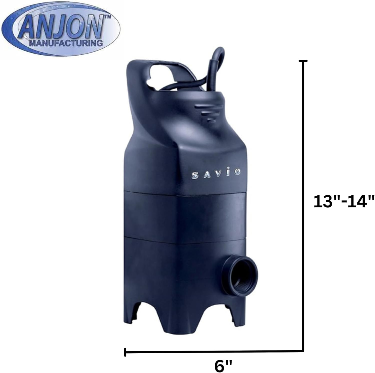 Savio WMS3600 - Water Master Solids 3,600 GPH Submersible Pump