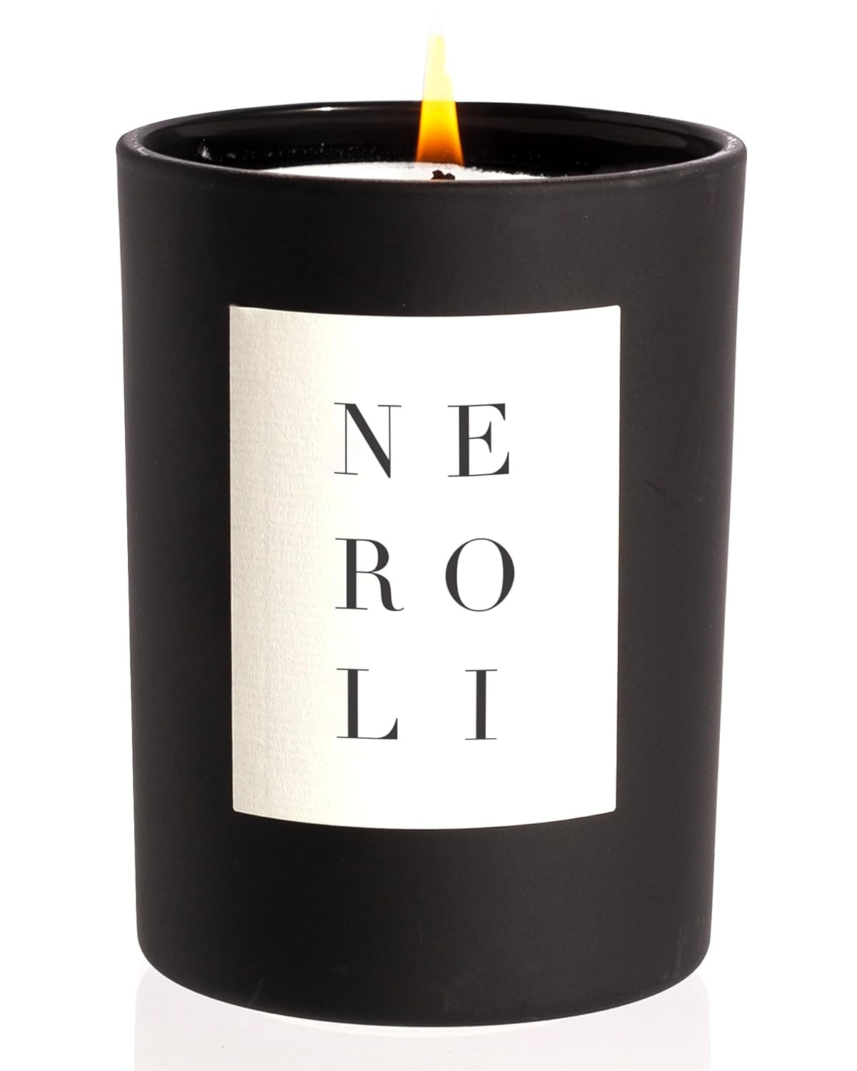 Brooklyn Candle Studio Neroli Noir Candle - Luxury Scented Candle, Vegan Soy Wax, Hand Poured in The USA, 70 Hour Slow Burn Time - 10oz
