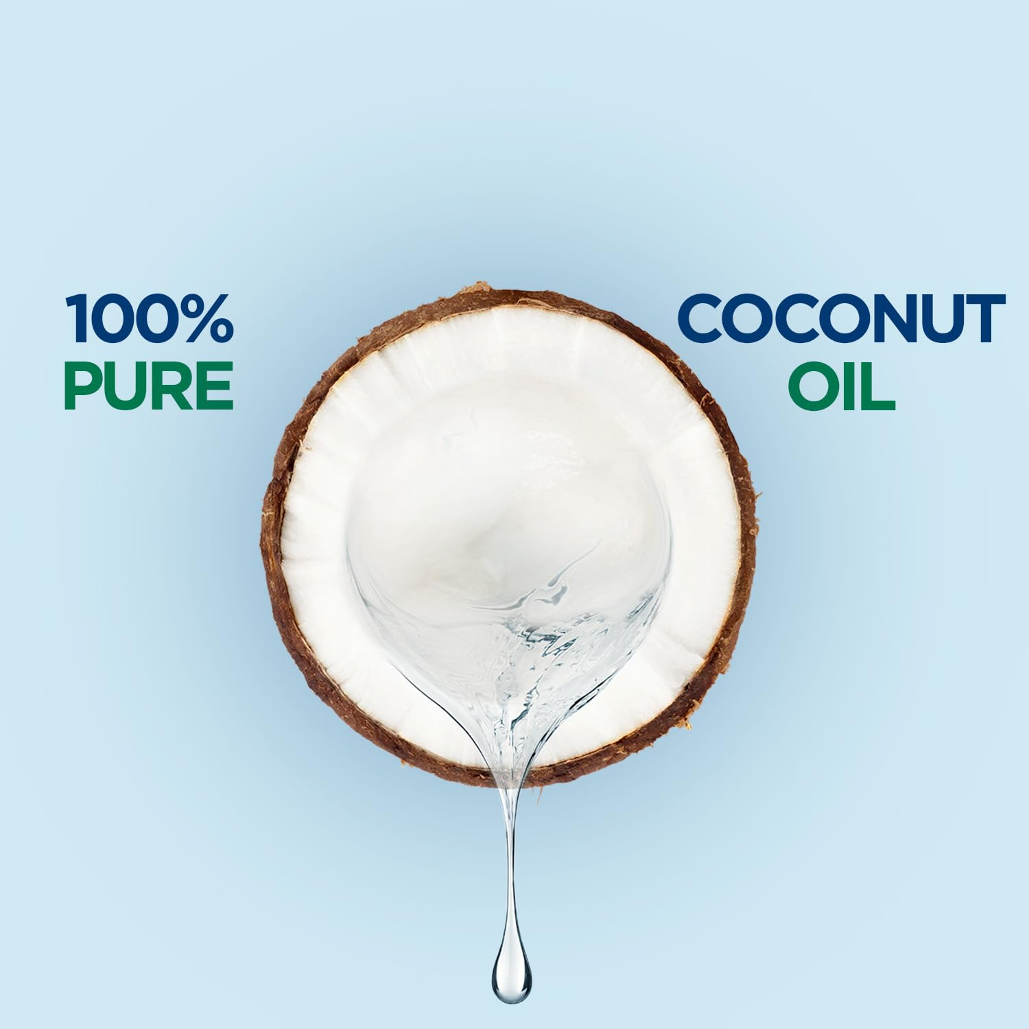 Parachute Coconut Oil| 100% Pure & Natural| Unrefined Coconut Oil| No Chemicals & Preservatives| Fresh Long Lasting Aroma| Untouched By Hands| 15 Fl Oz + 6 Fl Oz Bottle