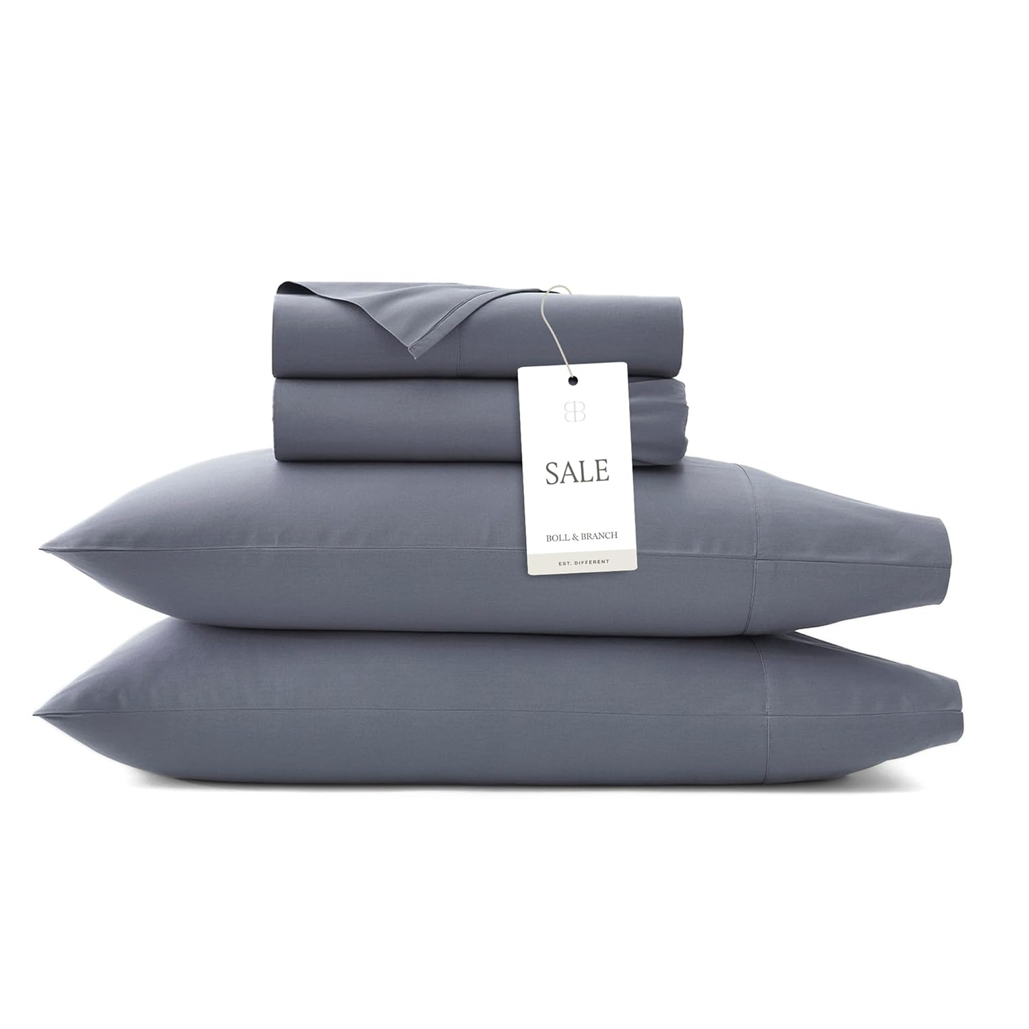 Twin Mineral Organic Cotton Percale Sheet Set