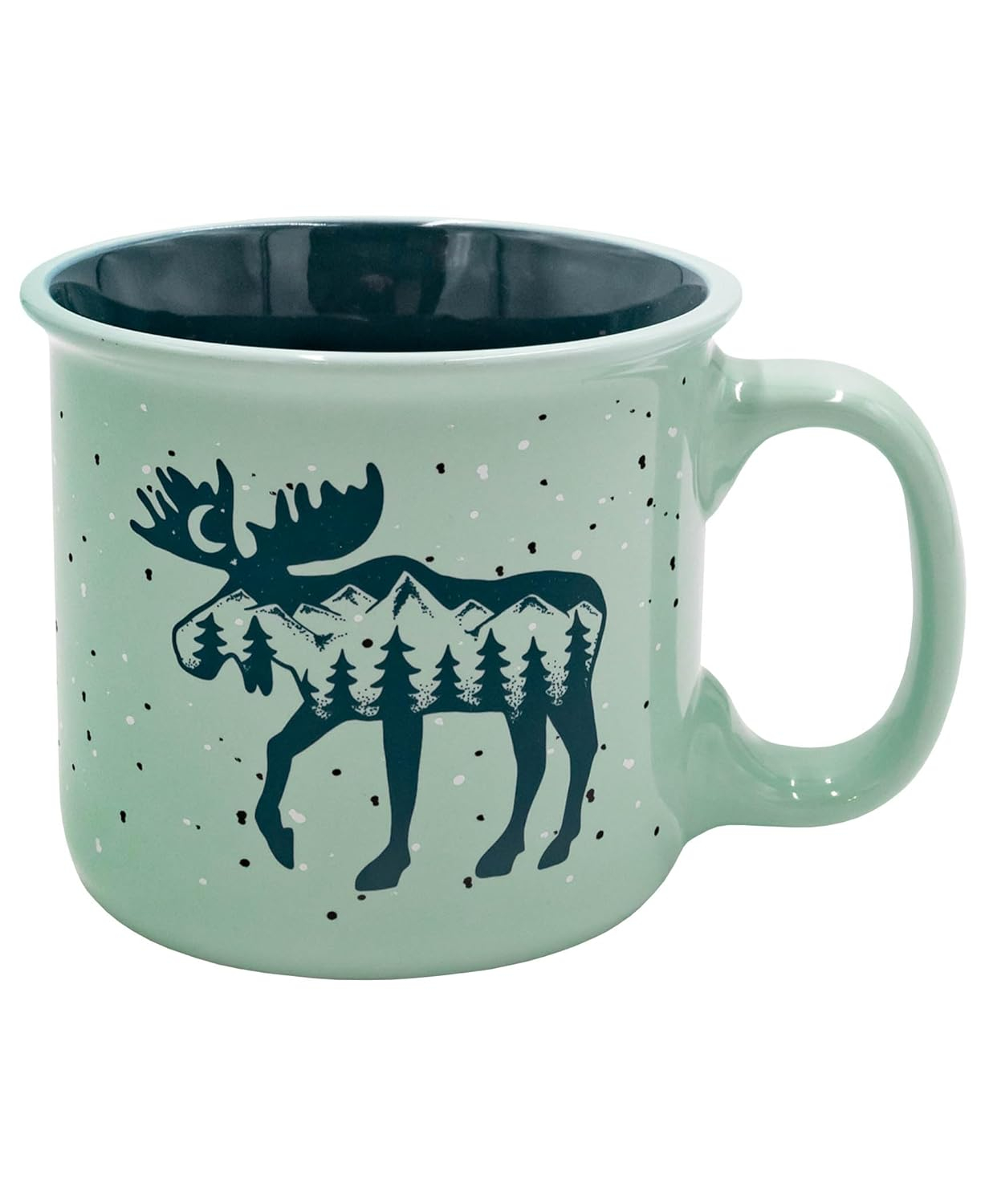 LazyOne Novelty Mugs, Ceramic Gift Mug for Family, Friends, or Coworkers (Mountain Moose)