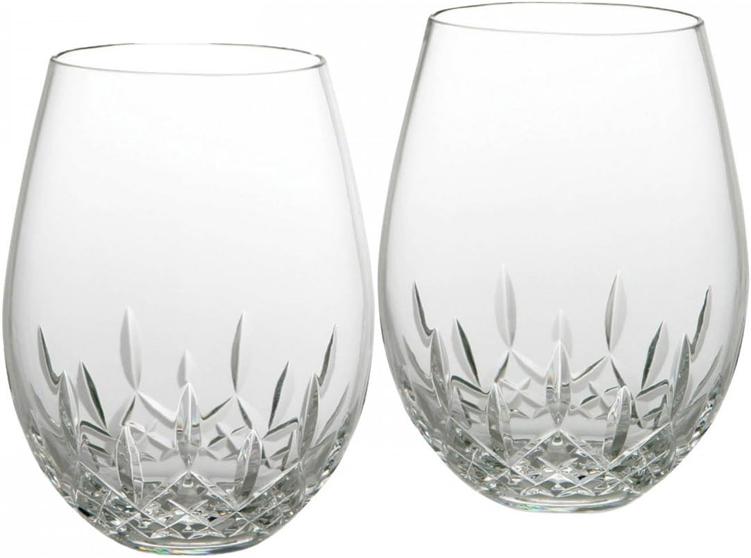 Waterford Lismore Essence Red Wine Stemless 20.5 fl oz, Pair & Reviews | Wayfair