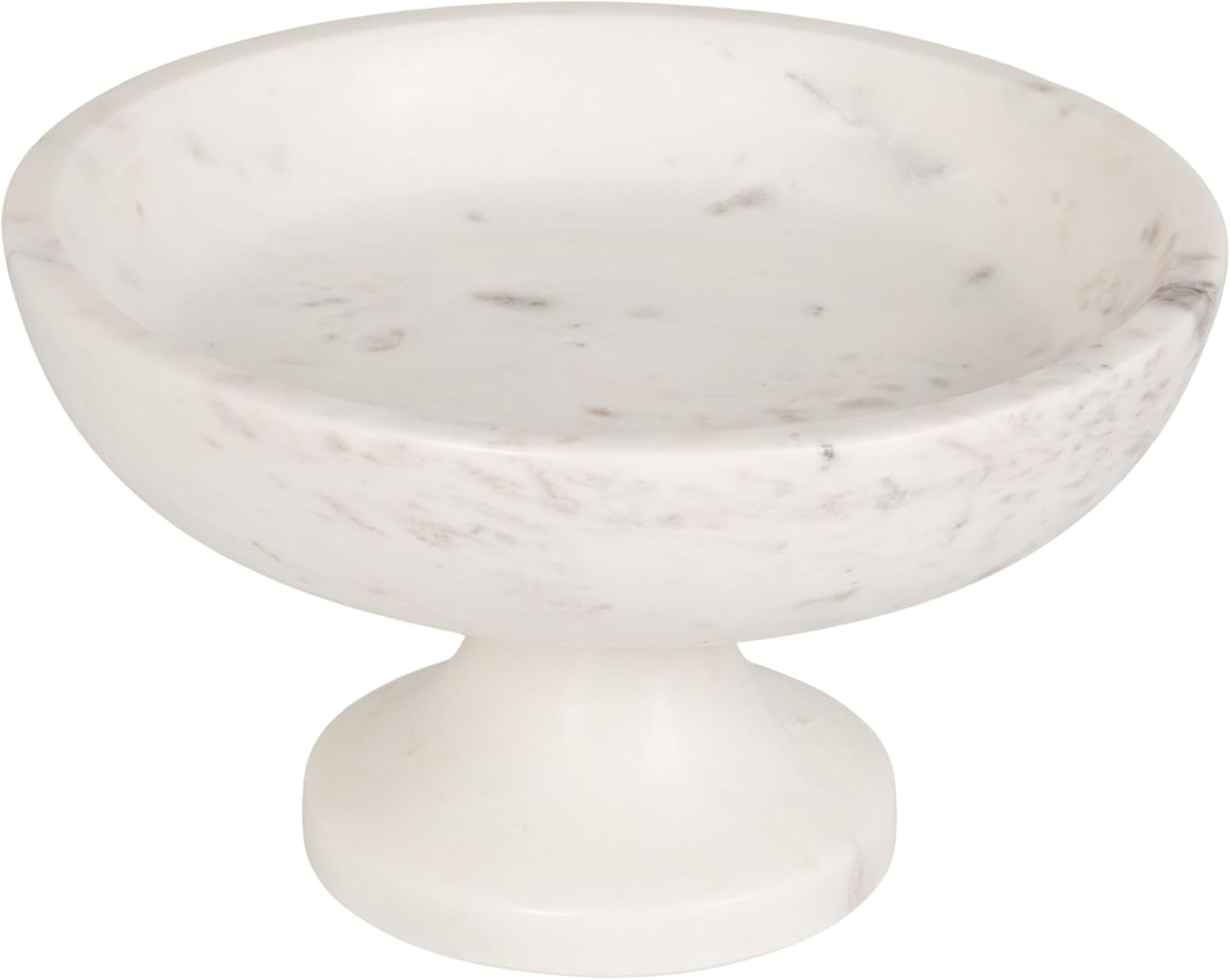 De Luca Footed Bowl - White