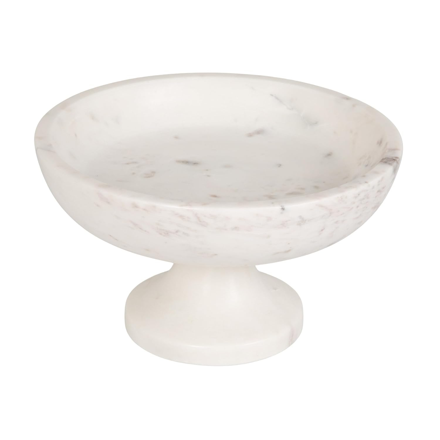 De Luca Footed Bowl - White