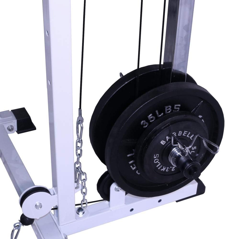 Deltech Fitness Smith Machine/Lat Combo Model #DF4900L, Linear Bearing