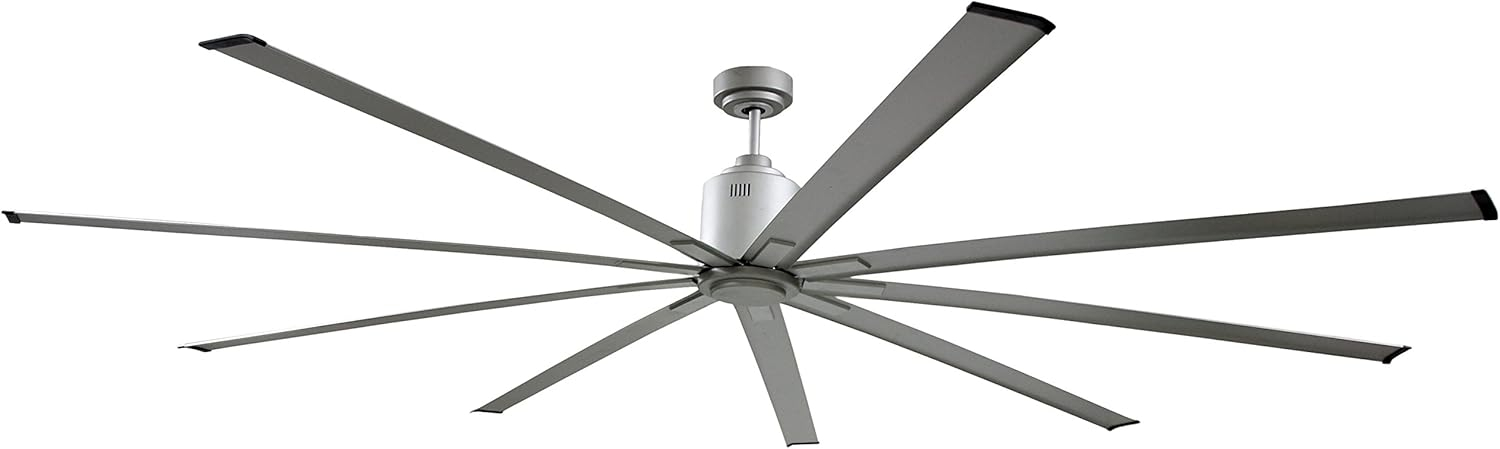 Maxx Air ICF96UPS 96" Industrial Ceiling Fan, High Powered High CFM Ceiling Fan w/ Remote