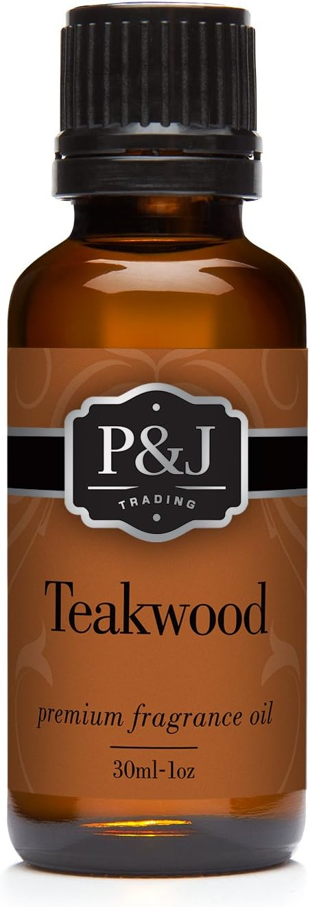 Teakwood Fragrance Oil - Premium Grade Scented Oil - 30ml