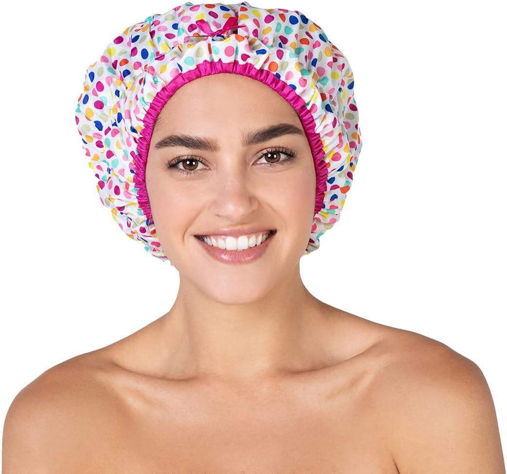 Betty Dain Deco Dots Shower Cap