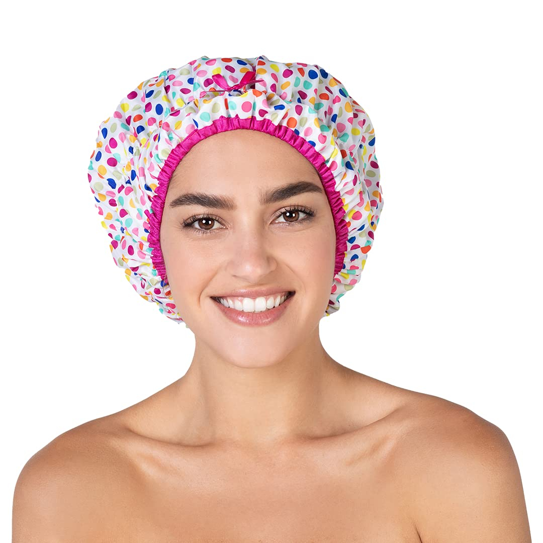 Betty Dain Deco Dots Shower Cap