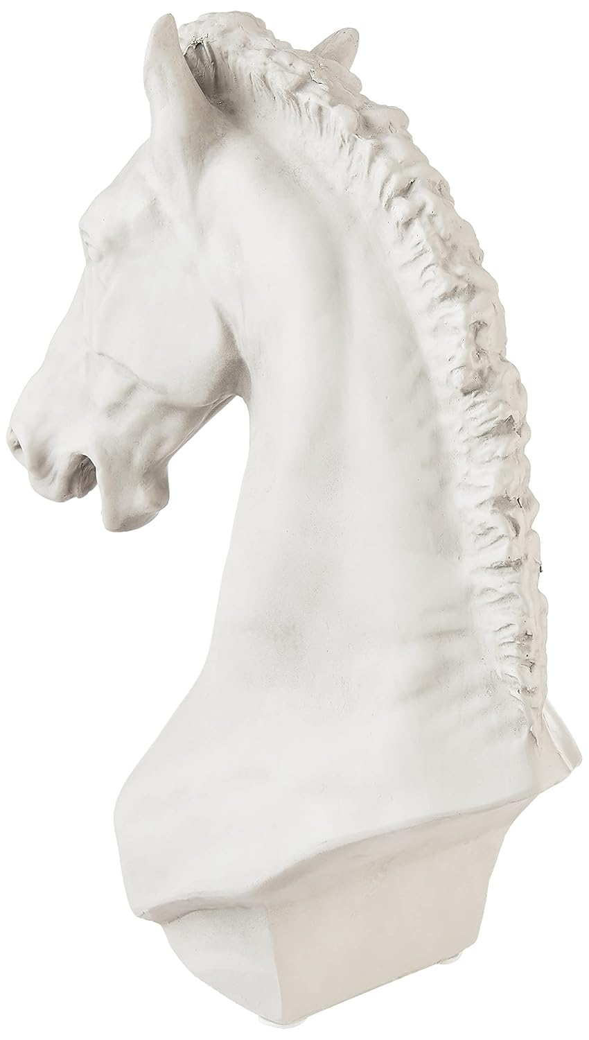 Elegant Turino Horse Statue 12" Resin Art Sculpture