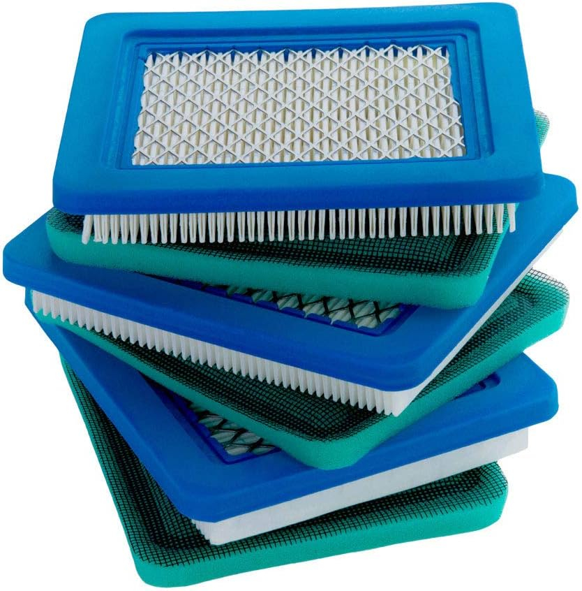 3 Pack 491588S Air Filter with Pre Filter, Compatible with 491588 493537 493537S Toro 20332 Craftsman 33644, Push Lawn Mower Air Cleaner