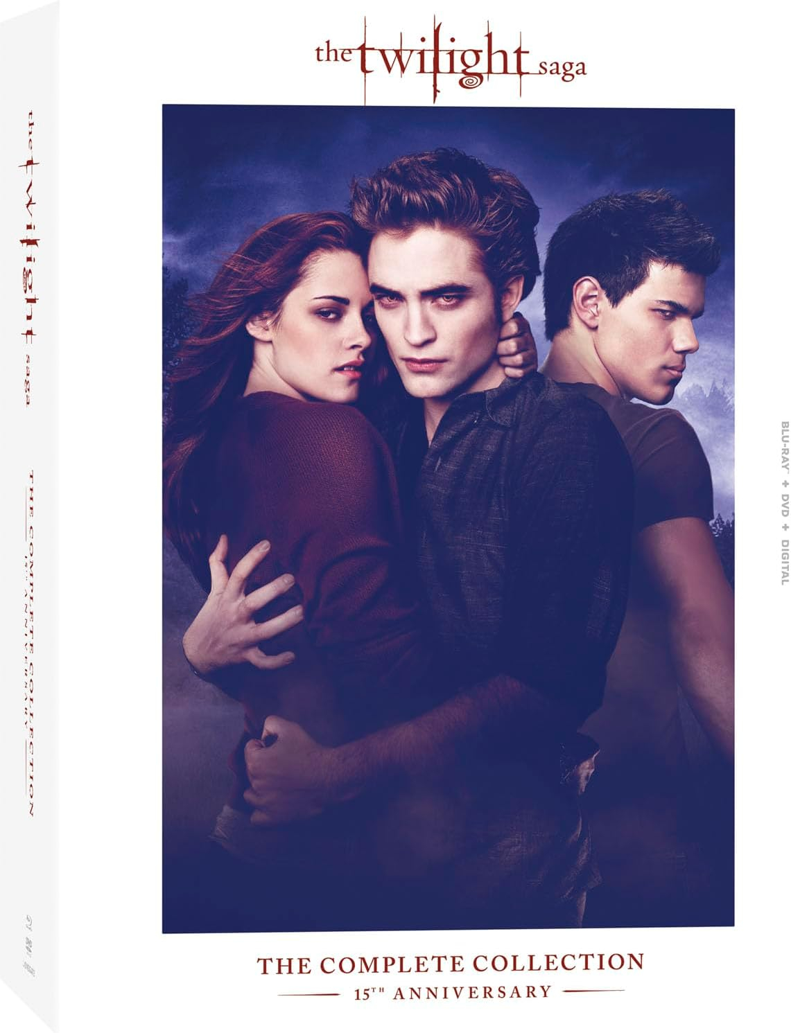 The Twilight Saga: The Complete Collection (15th Anniversary) (Blu-ray)