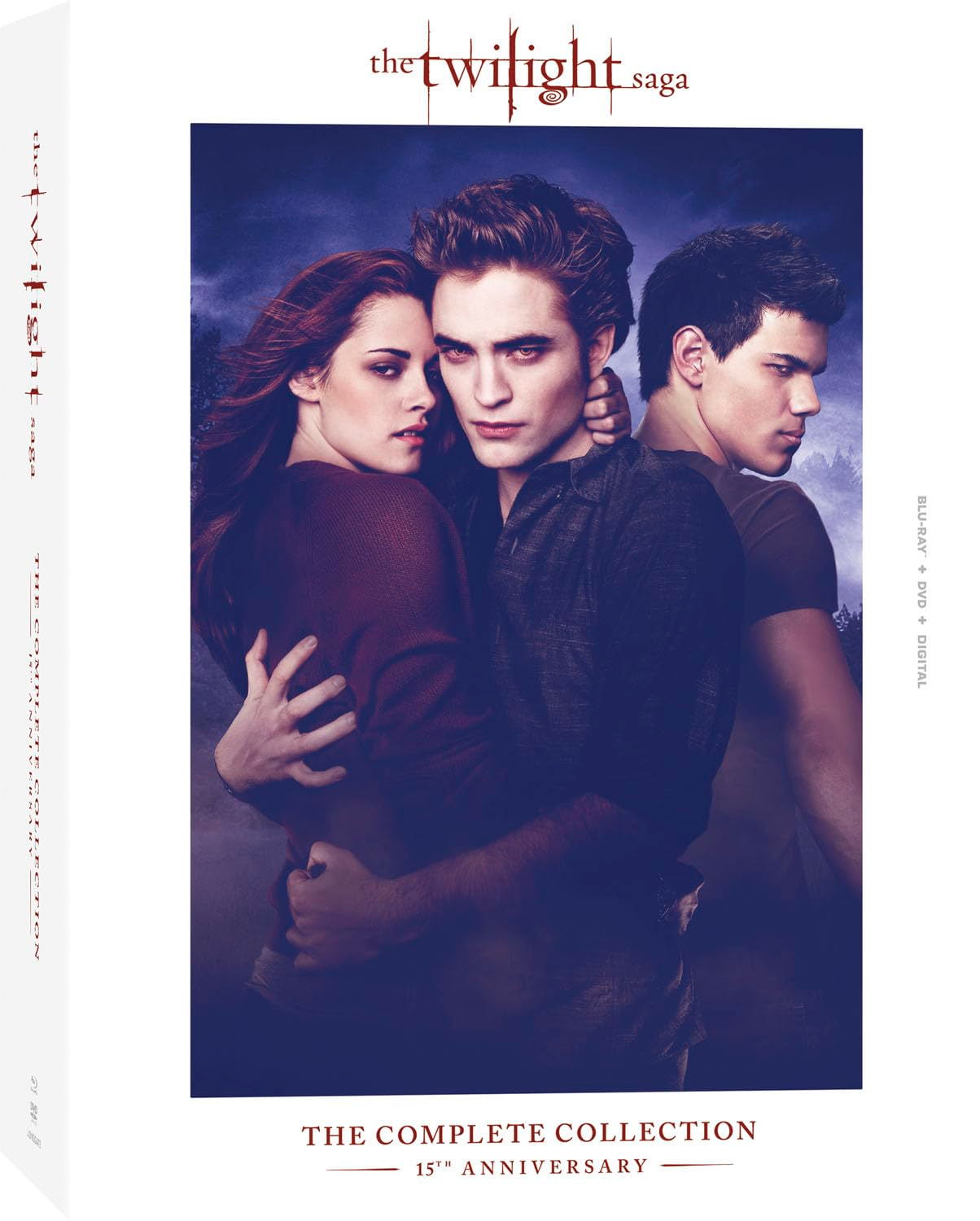 The Twilight Saga: The Complete Collection (15th Anniversary) (Blu-ray)