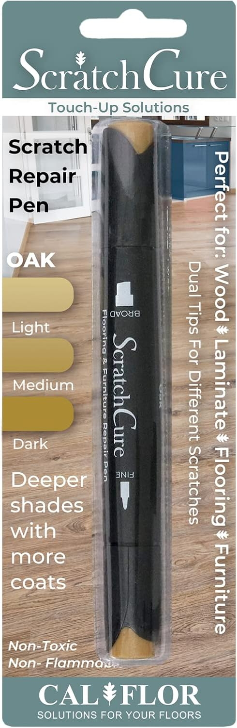 ScratchCure Oak Wood, Laminate and Vinyl Scratch Repair Pen