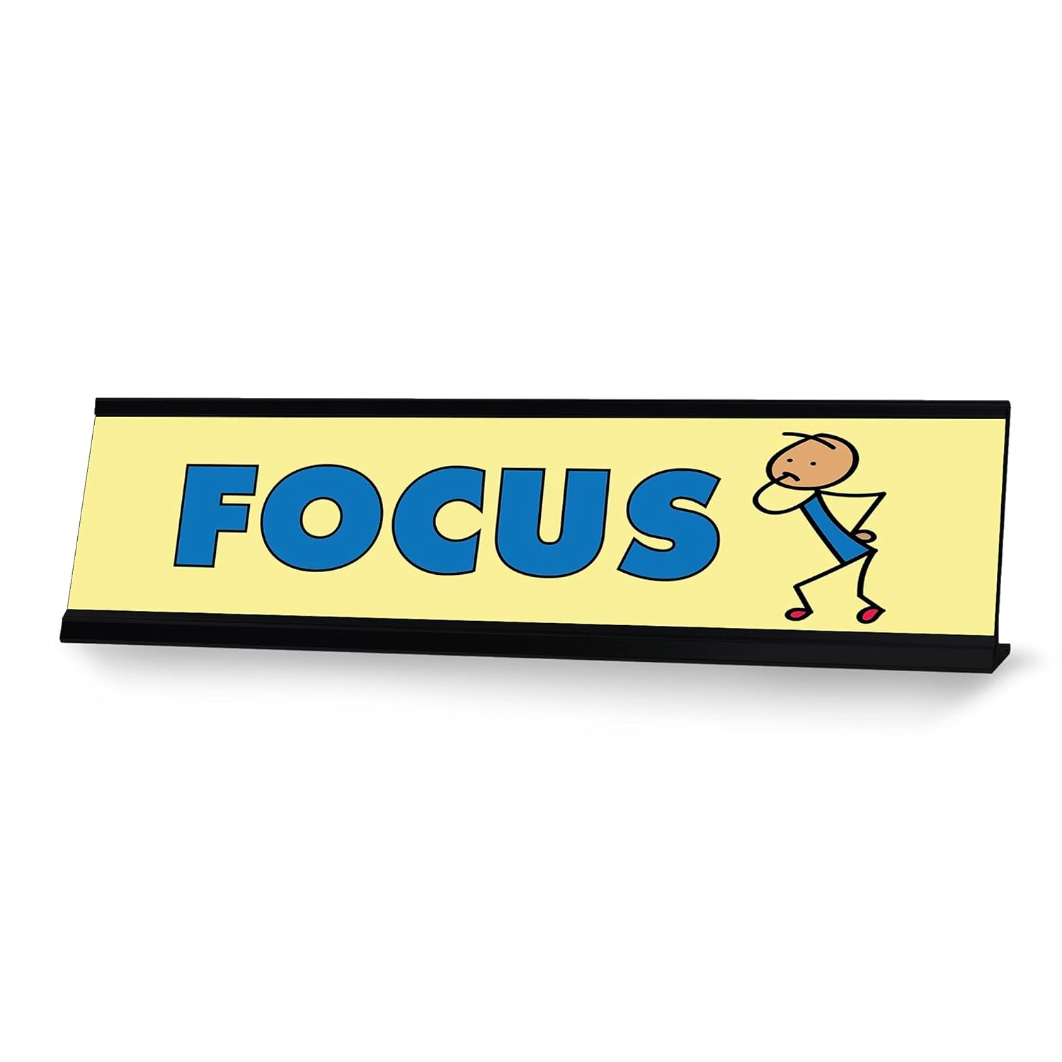 Focus Nameplate Desk Sign