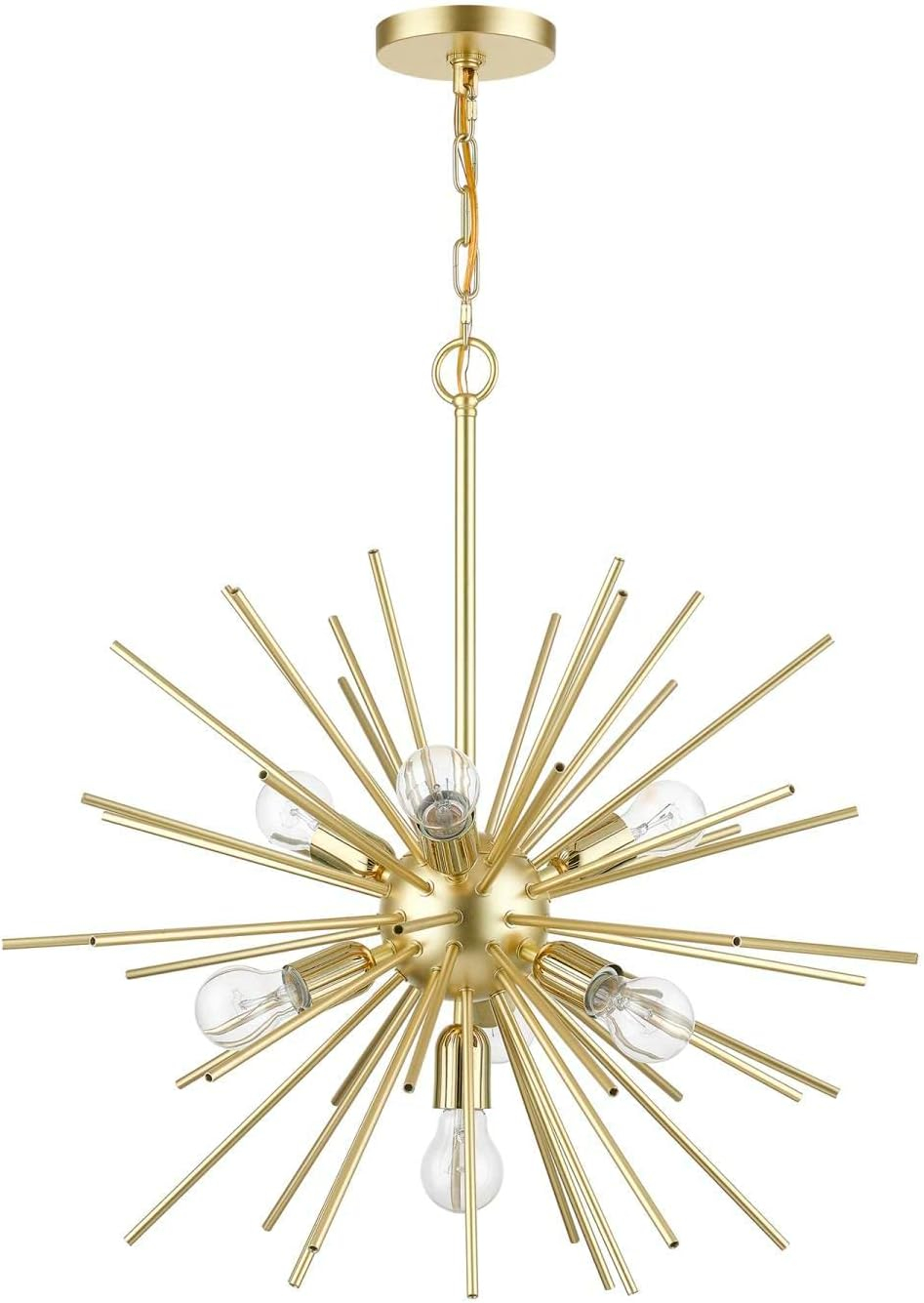 Livex Lighting Tribeca 7 - Light Pendant in  Soft Gold/Polished Brass