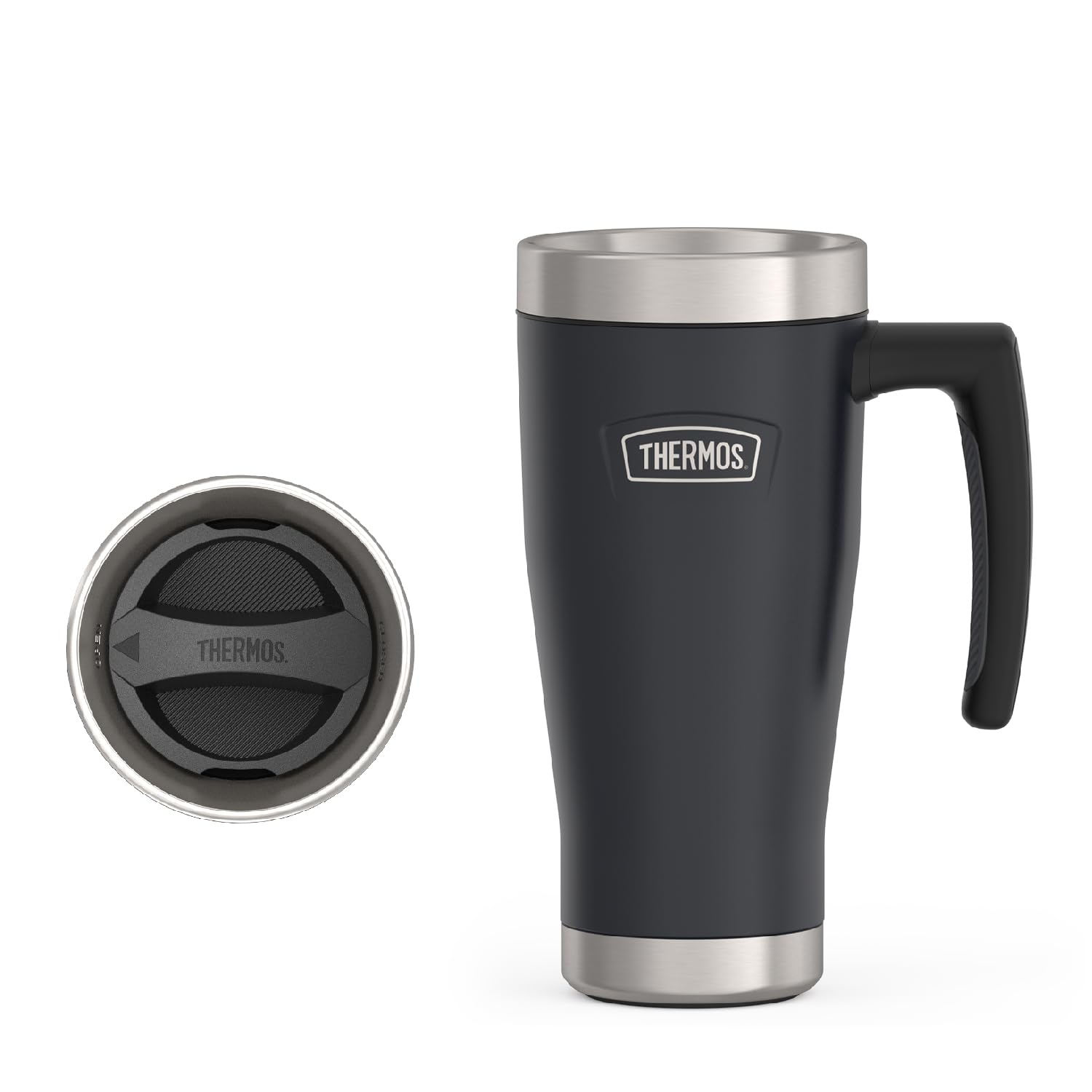 Thermos 16 oz. Icon Stainless Steel Travel Mug - Granite