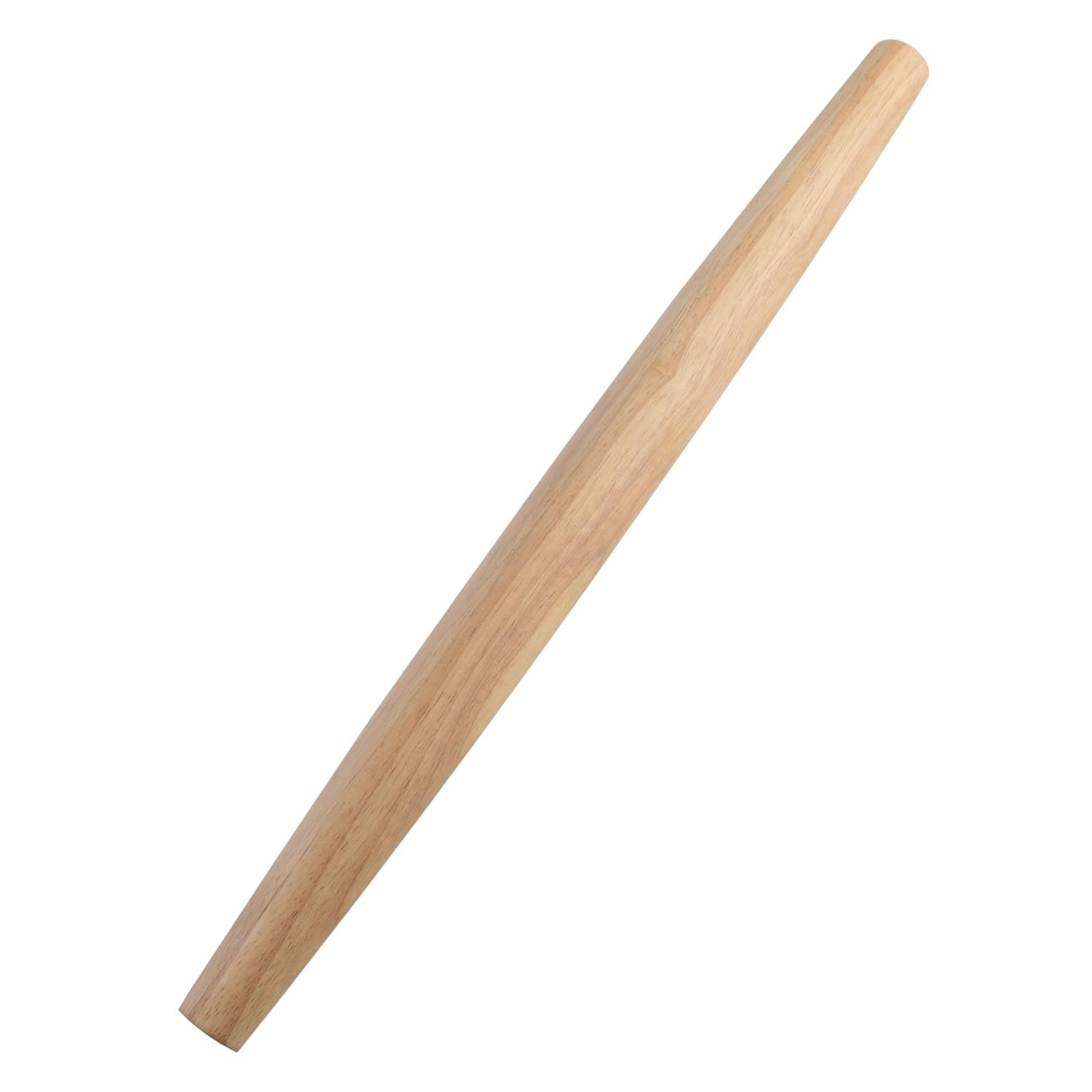 Rodillo Francés (17 Pulgadas) – Rodillo de Madera para Fondant, Masa de Pastel, Galletas, Pasteles, Masa – Diseño Cónico y Construcción Suave – Utensilio de Cocina Esencial