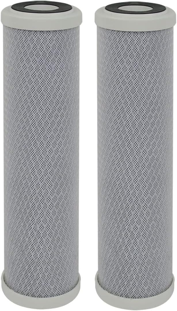 CFS  Carbon Block Water Filter Cartridges Compatible with Rainsoft UF22, UF22T, UF-50, UF-50T Models  Removes Bad Taste and Odor  Whole House Replacement Filter Cartridge 2 Pack