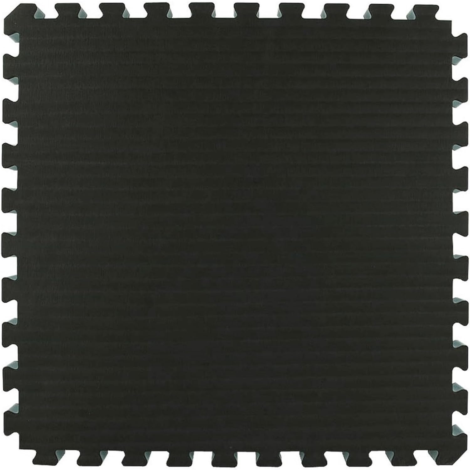 Greatmats Home BJJ MMA Puzzle Mats for Judo, Jiu Jitsu, Black/Gray Tatami finish 10 Pack, 2x2 ft x 1.5 inch