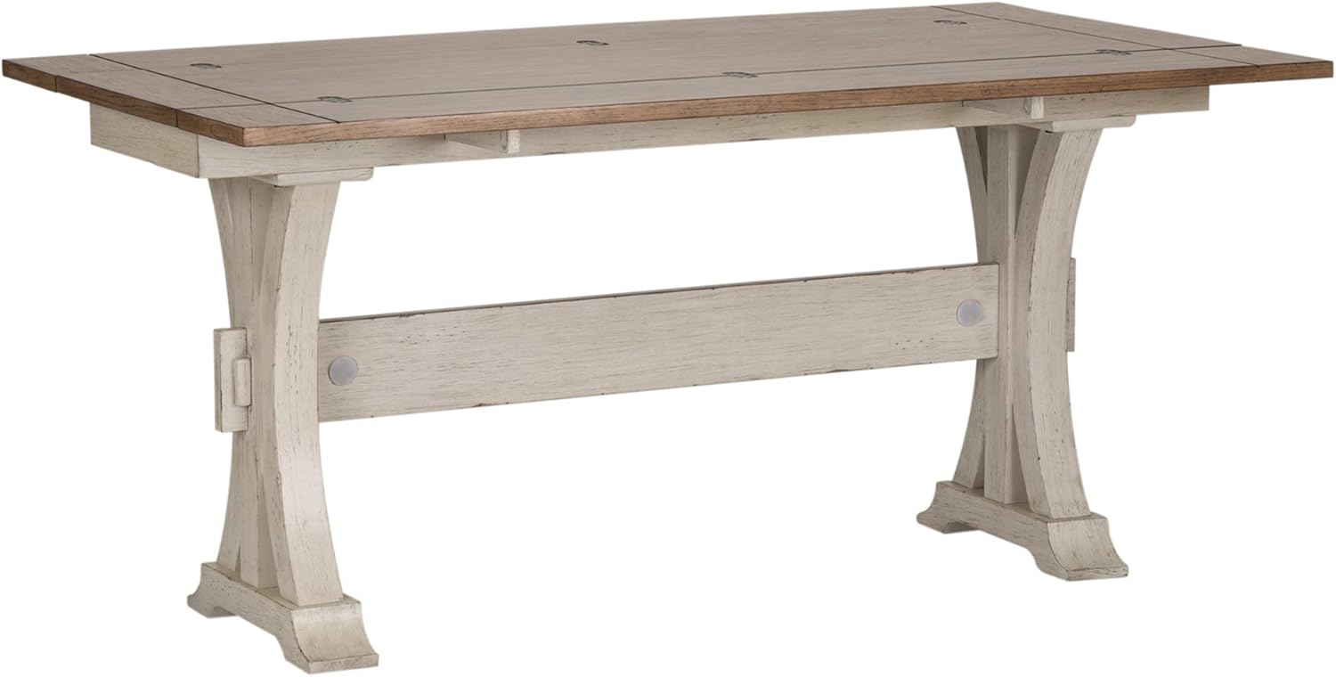 Farmhouse Reimagined White Flip Lid Sofa Table