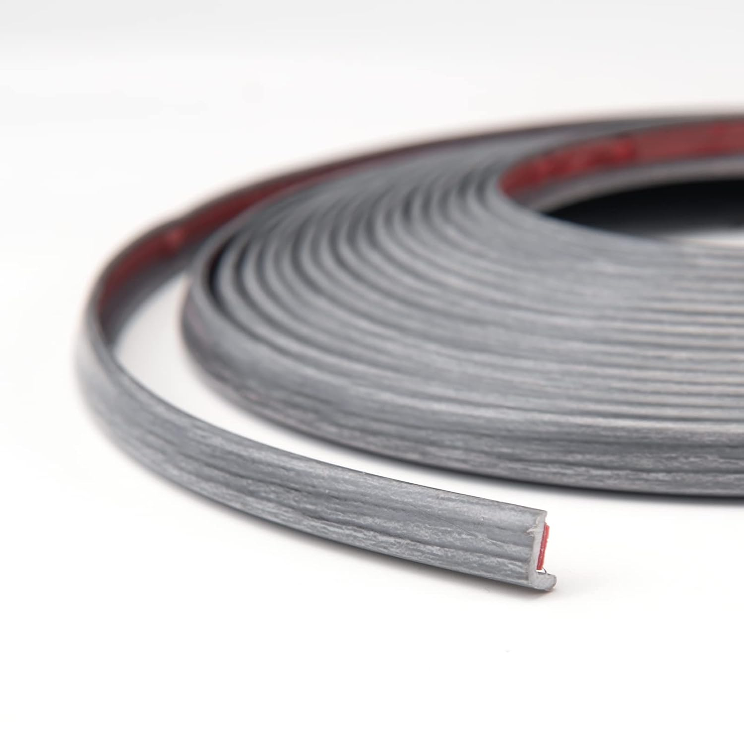 Art3d 20ft Outside Vinyl Corner Trim Peel and Stick for Tile and Wall Edges, Furniture Decoration (Grey Oak)