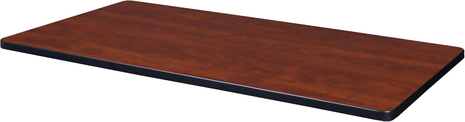 48" x 24" Rectangle Laminate Table Top- Cherry/ Maple