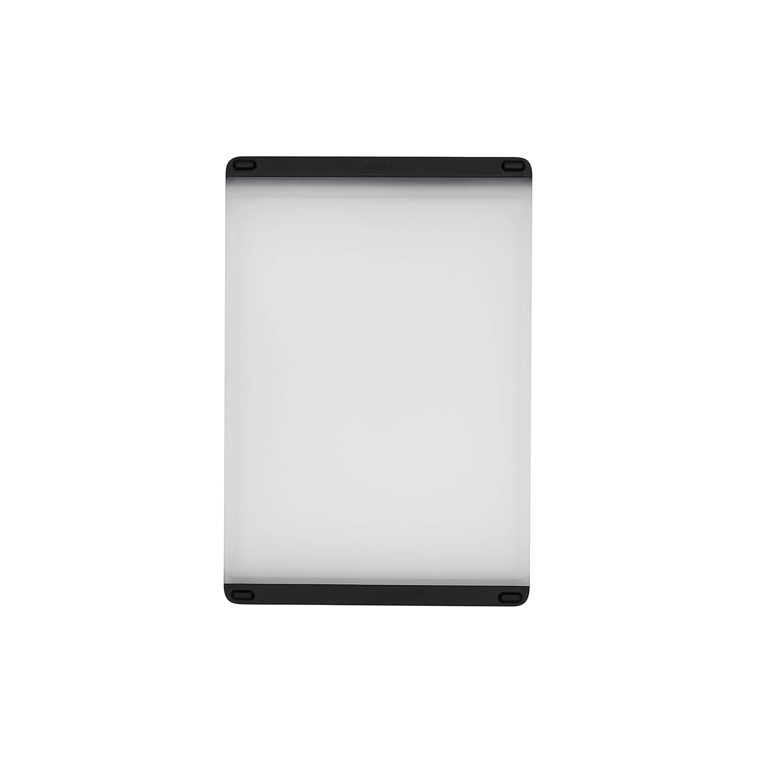 Rectangular White and Black Plastic Cutting Board
