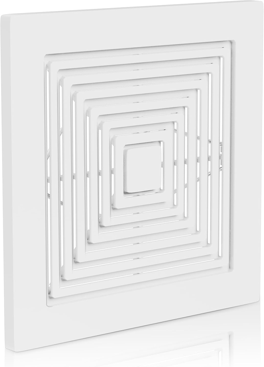 Broan-NuTone BP90 Replacement Grille For 688 Fan , White, 9 In. x 9.25 In. x 0.325 In. with 7.25 and 7.5 in. housing