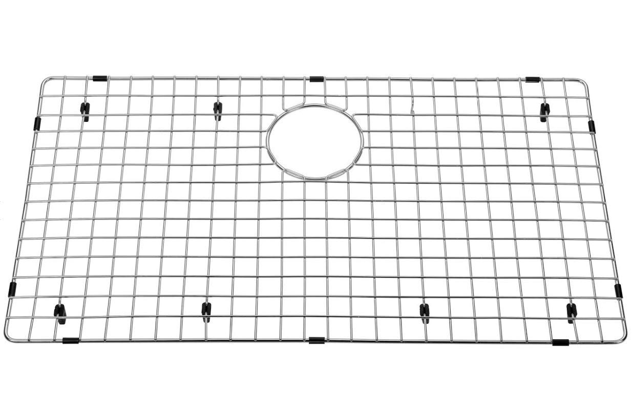 Starstar Stainless Steel Kitchen Sink Bottom Grid with Protective Bumpers