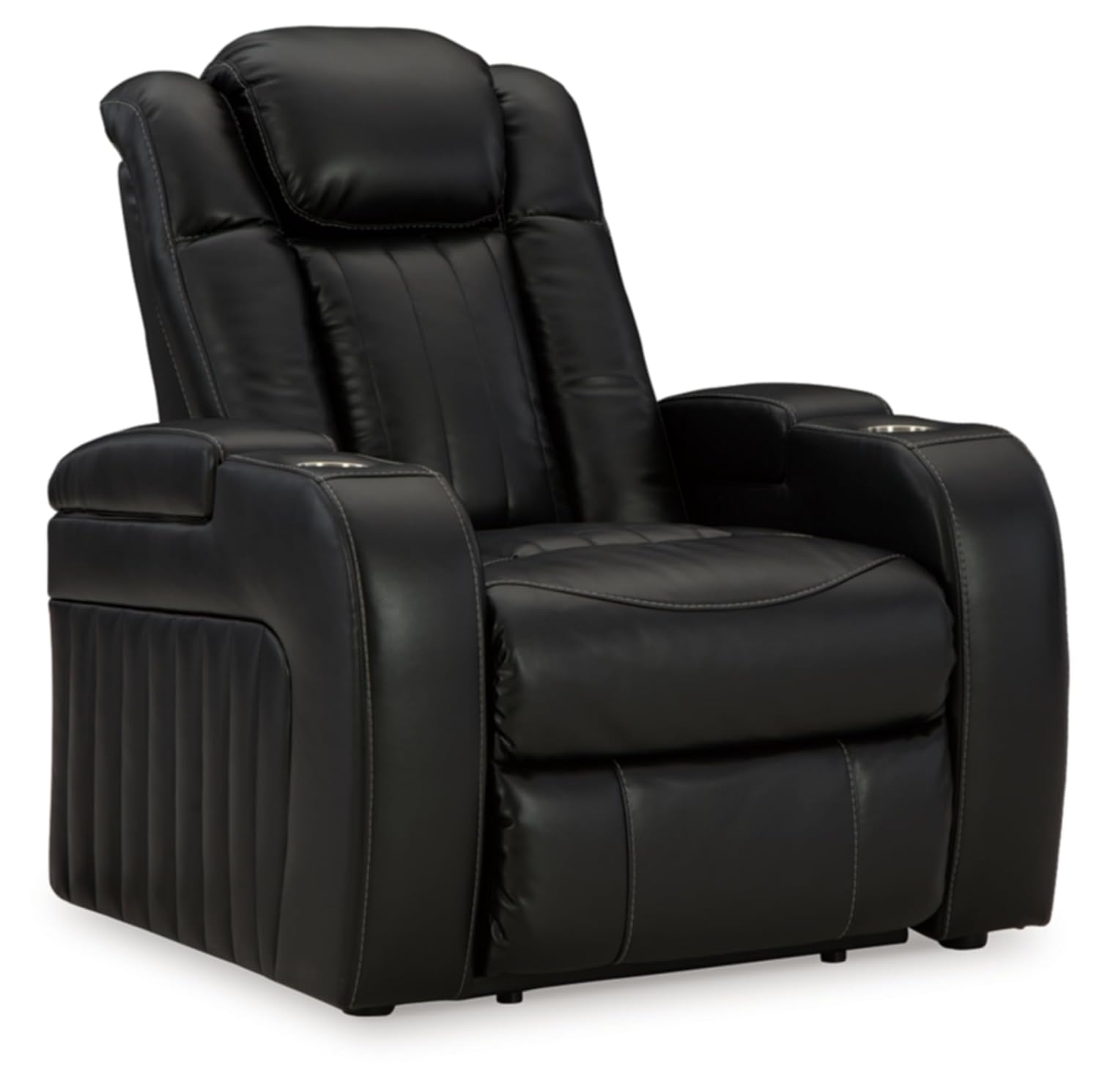 Signature Design by Ashley Caveman Den Midnight Power Recliner