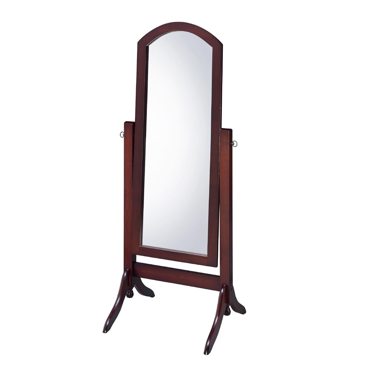 Barrington Cheval Floor Mirror - A/N Walnut Brown