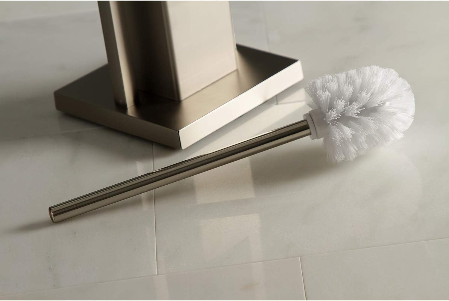 Kingston Brass Scc834 Edenscape Free Standing Spring Bar Toilet Paper Holder - Nickel