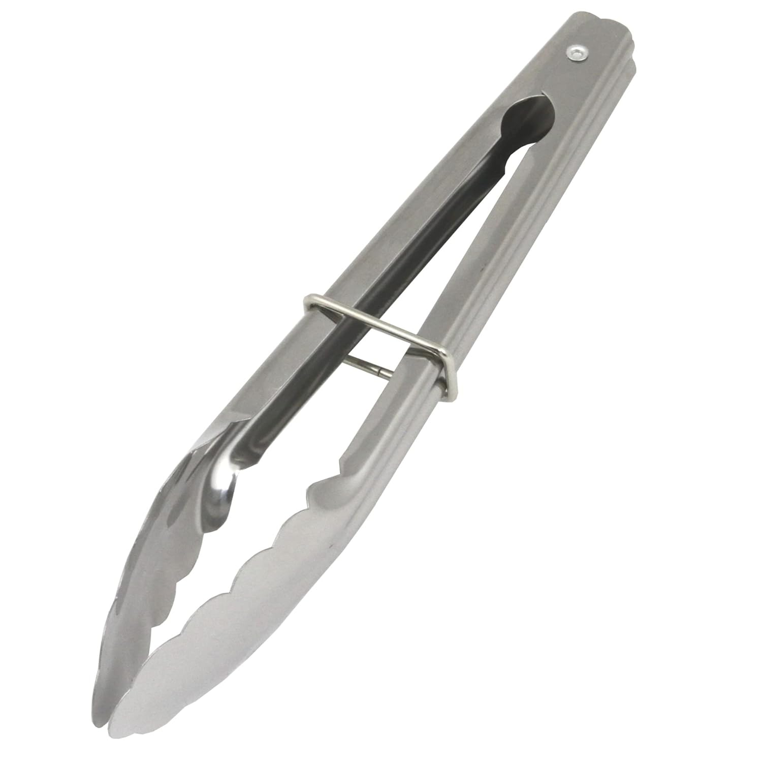 Chef Craft Classic Clam Shell Tongs, 9 inches in Length, Stainless Steel