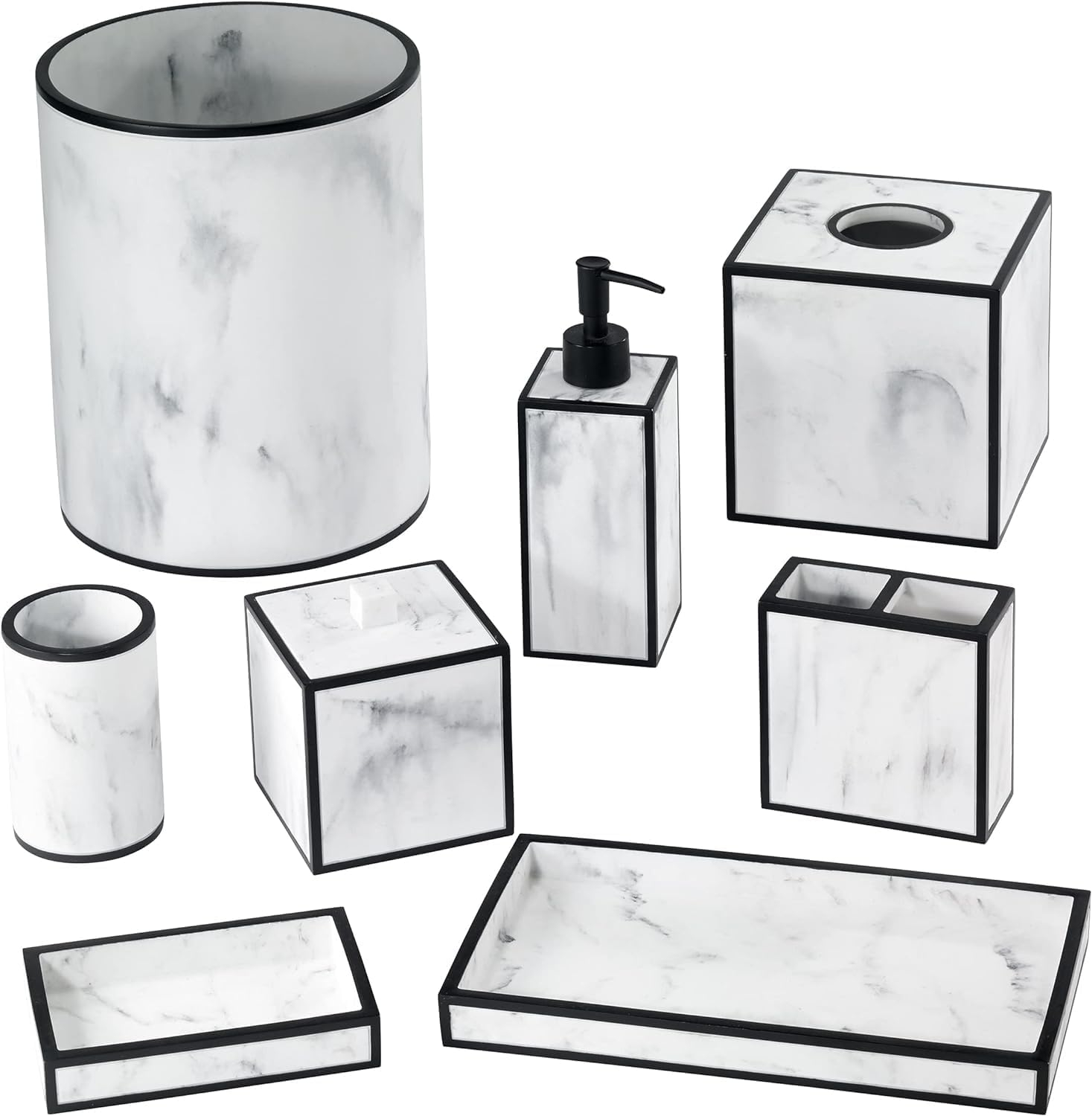 Avanti Linens - Tumbler, Guest Bathroom Essentials, Modern Inspired Home Decor (Jasper Collection)