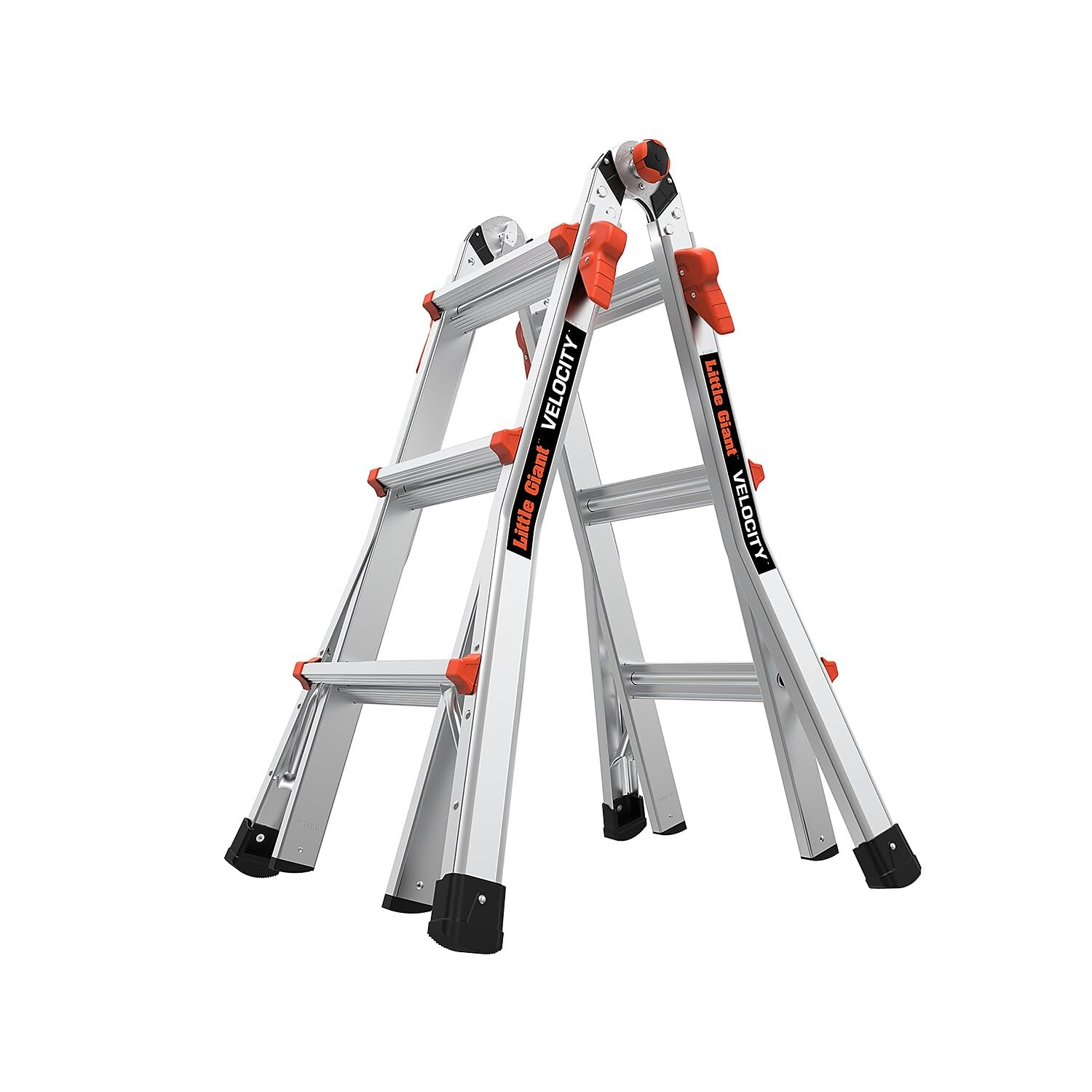 Little Giant Velocity, Model 13 - Type IA - 300 lbs rated, aluminum articulating ladder