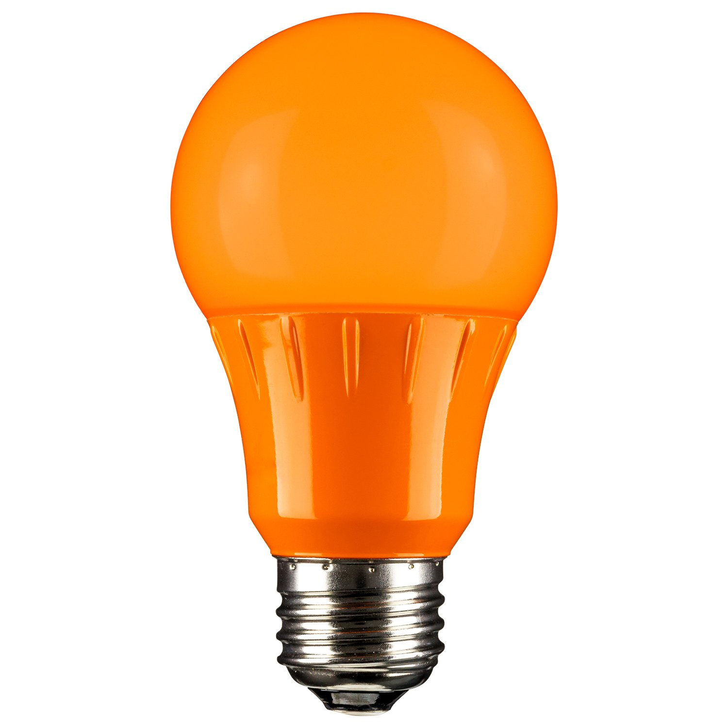 Orange Frosted LED Decorative Screw-in Light Bulb