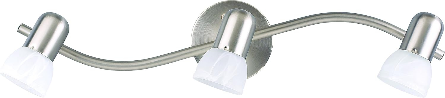 CANARM IT93BPT Asper Classic Brushed Pewter 3 Living Rooms, Kitchens, Bathrooms and Hallways Full Track Light