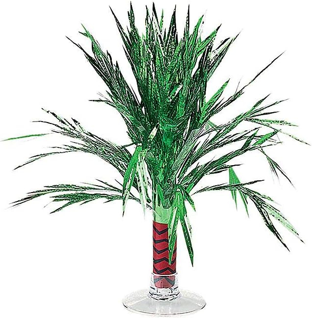 Amscan - Mini Foil Palm Tree Centerpiece