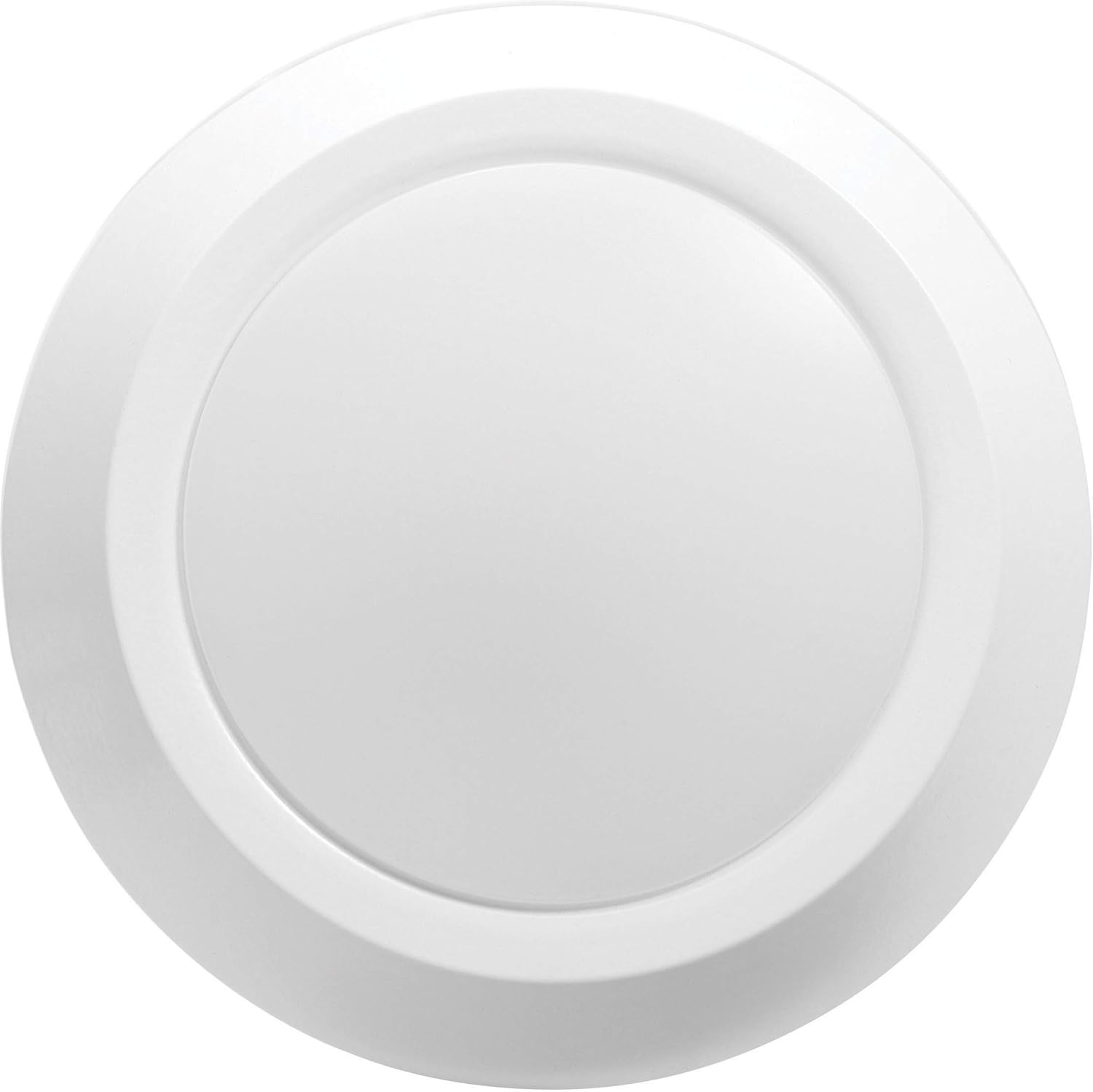 White Circular LED Flush Mount Light for Indoor/Outdoor Use