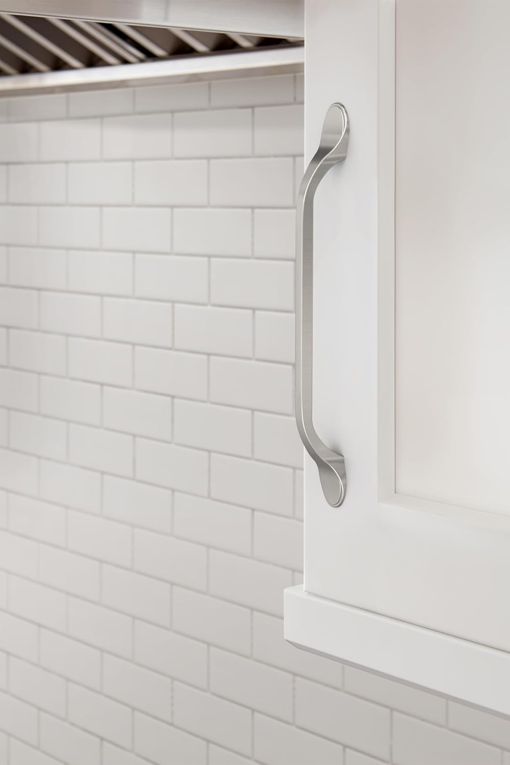 Ravino 6-5/16 in. (160mm) Classic Satin Nickel Arch Cabinet Pull