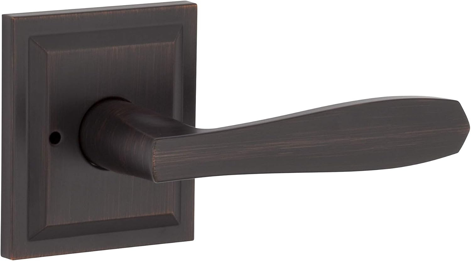 Baldwin Torrey Low Profile Rose Bed/Bath Lever in VB