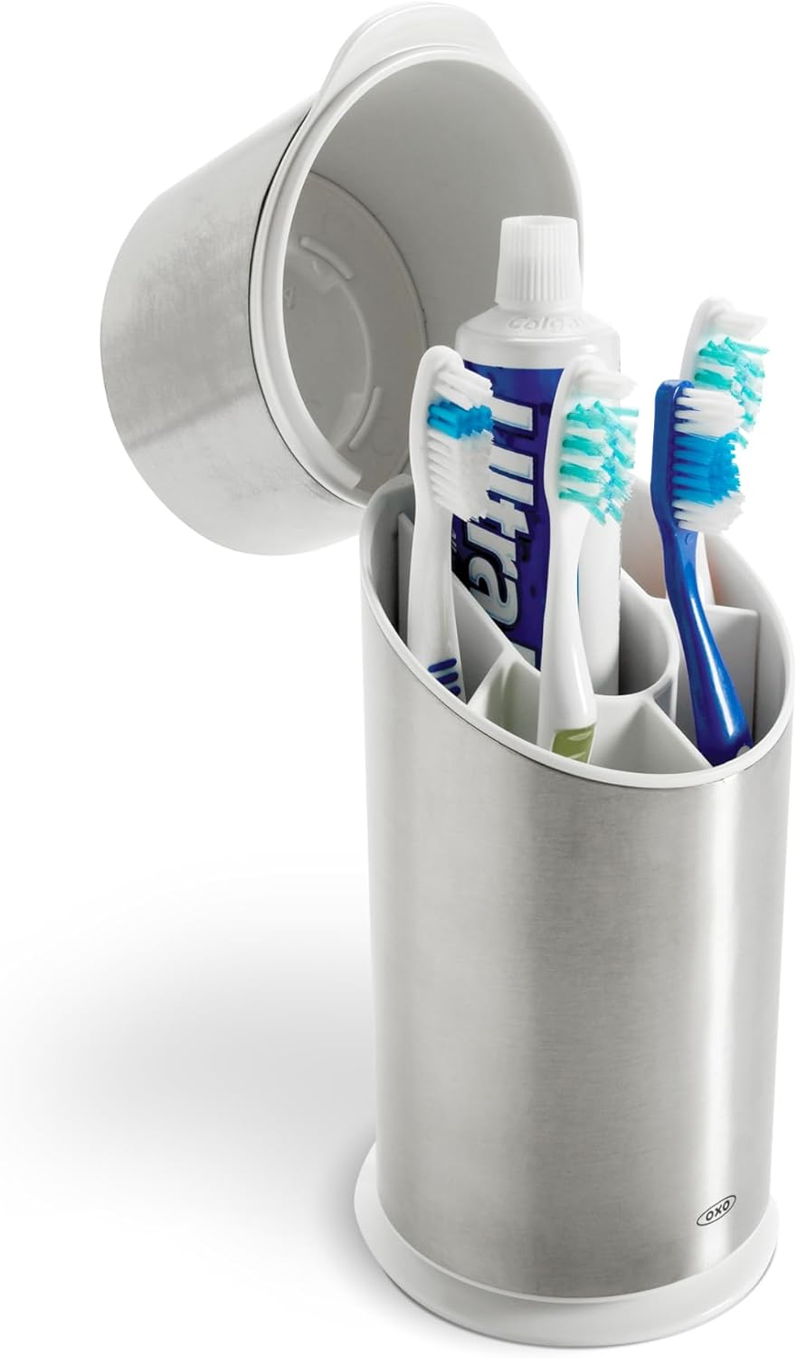 Stainless Steel Toothbrush Organizer