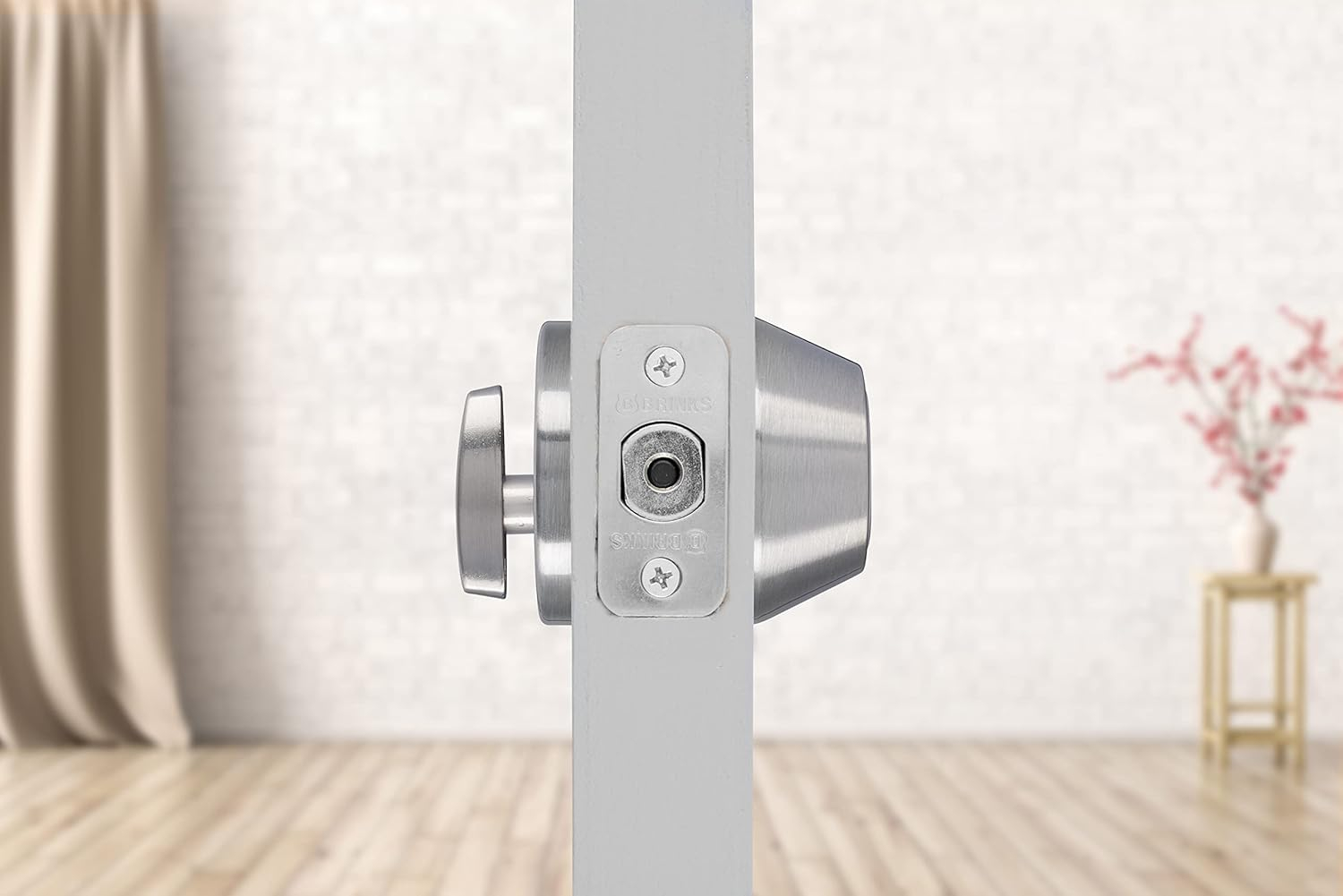 Brinks E2401 Raleigh Single Cylinder Keyed Entry Deadbolt From The Transitional Collection